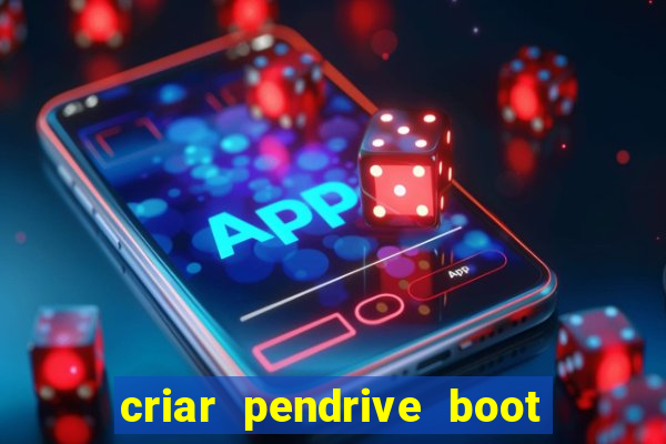 criar pendrive boot windows 10